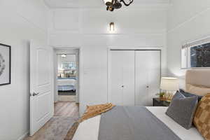 Light-filled and neutral, this flexible Bedroom #2 space is ready for your personal touch—ideal as a comfortable guest room, dedicated home office, or bright nursery.