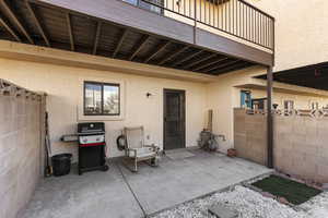 Patio / terrace featuring a patio and area for grilling