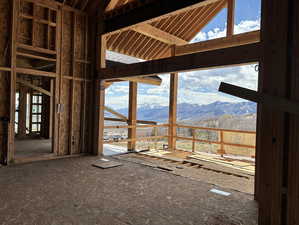 Front Deck view of Mount Timpanogos and Jordanelle Reservoir