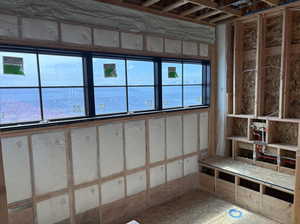 View from Owner's bathroom of Mount Timpanogos and Jordanelle Reservoir