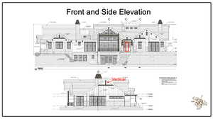 Front and side elevations