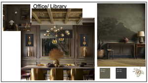 Inspiration Design Board For Office/Library