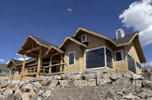 View of front of house from the road