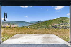 View of mountain backdrop