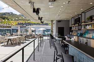 View of patio featuring outdoor dining space