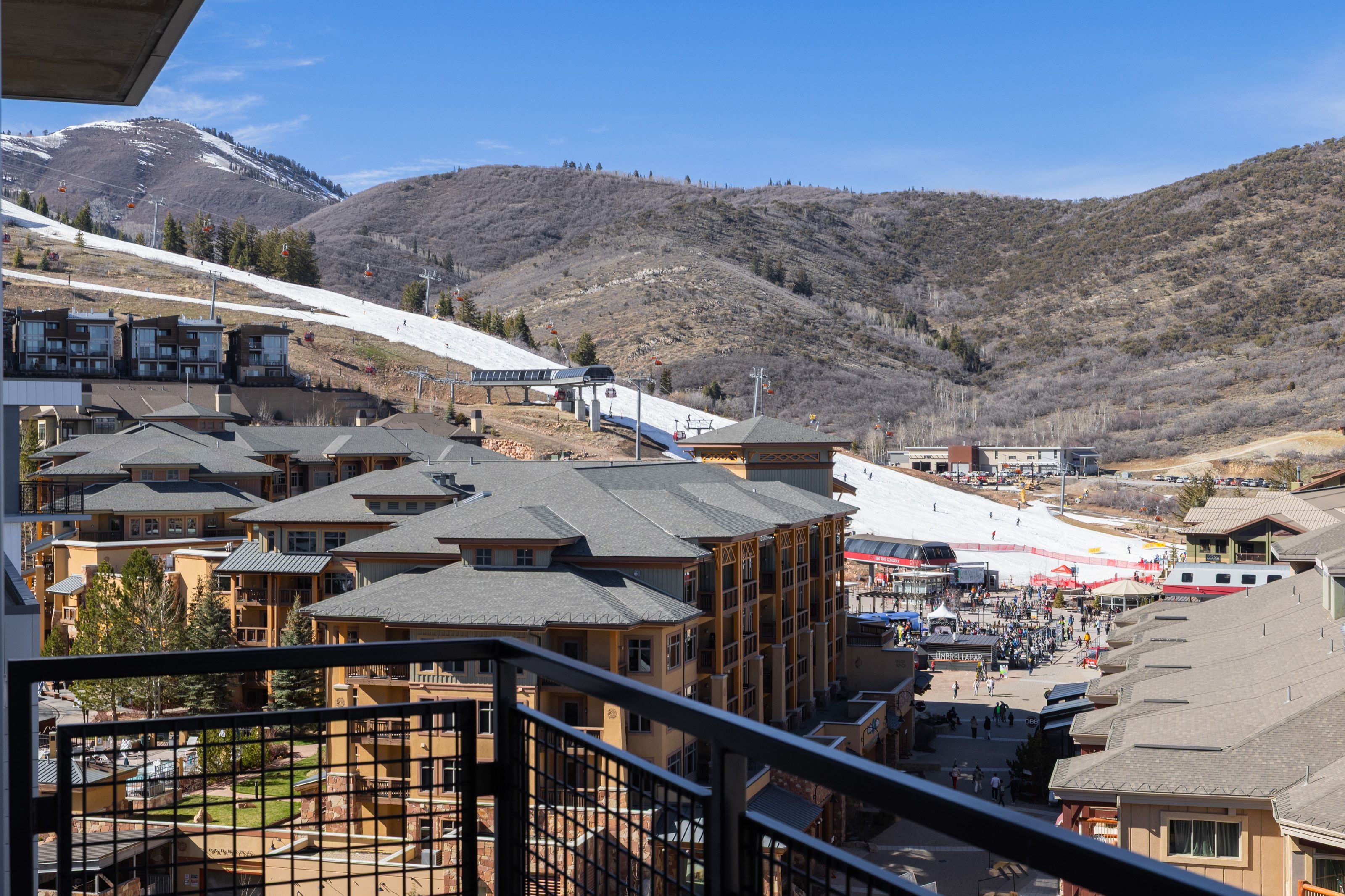 View of mountain backdrop