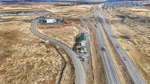 Aerial view of property's location