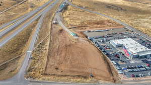 Aerial overview of property's location