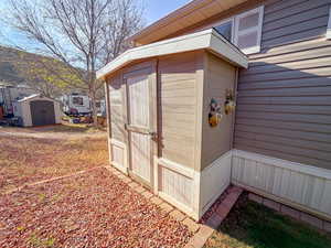 View of shed