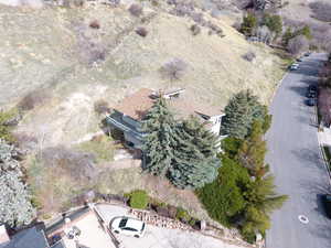 Aerial view of property's location