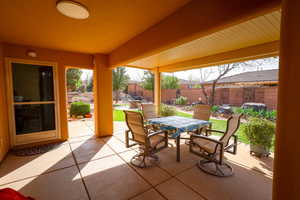 extended covered patio