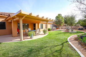 extended covered patio