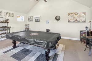 Enjoy a separate 378 sq ft finished detached bonus space (21' x 18') perfect for entertaining, a party room, office, or studio.