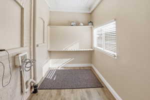 Laundry/Mudroom area