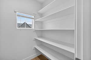 View of storage room