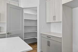 View of storage area