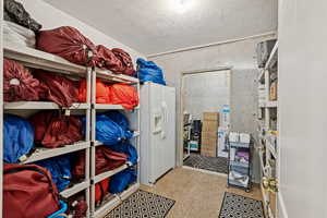 View of storage area