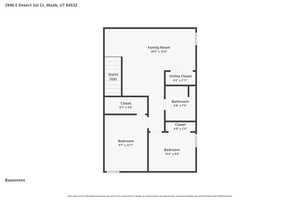 View of floor plan / room layout