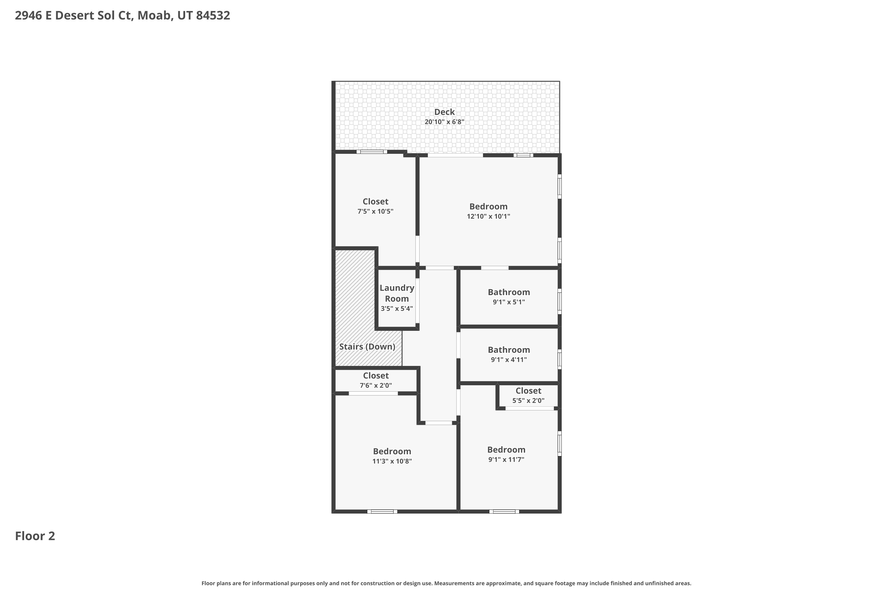 View of home floor plan