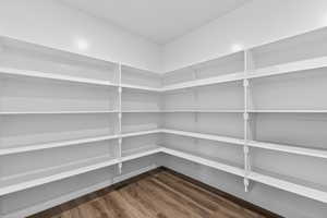 View of storage area