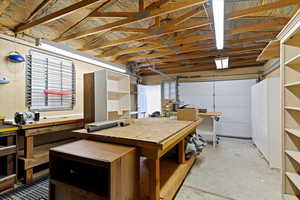 3rd car garage/workshop