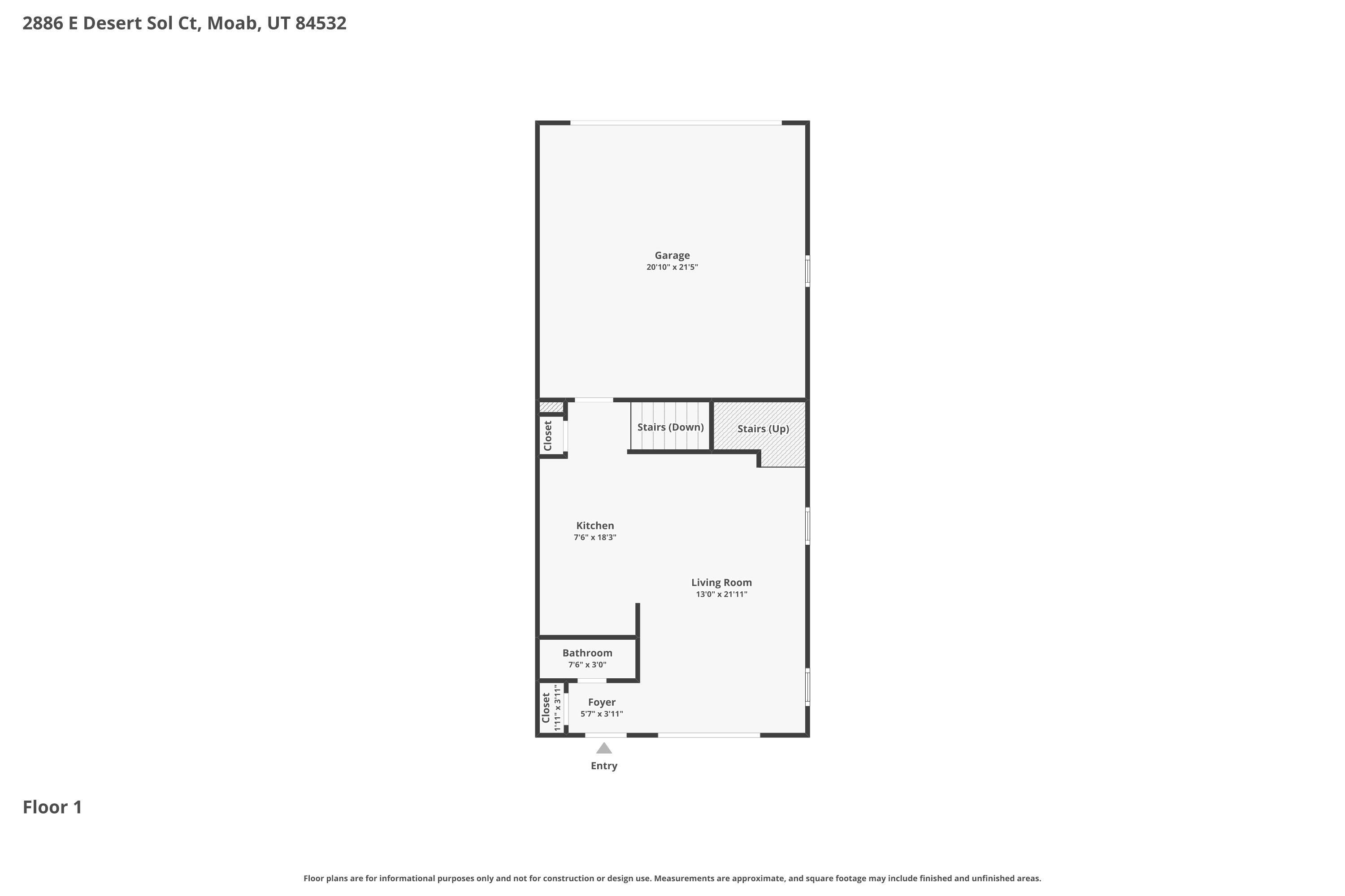 View of home floor plan