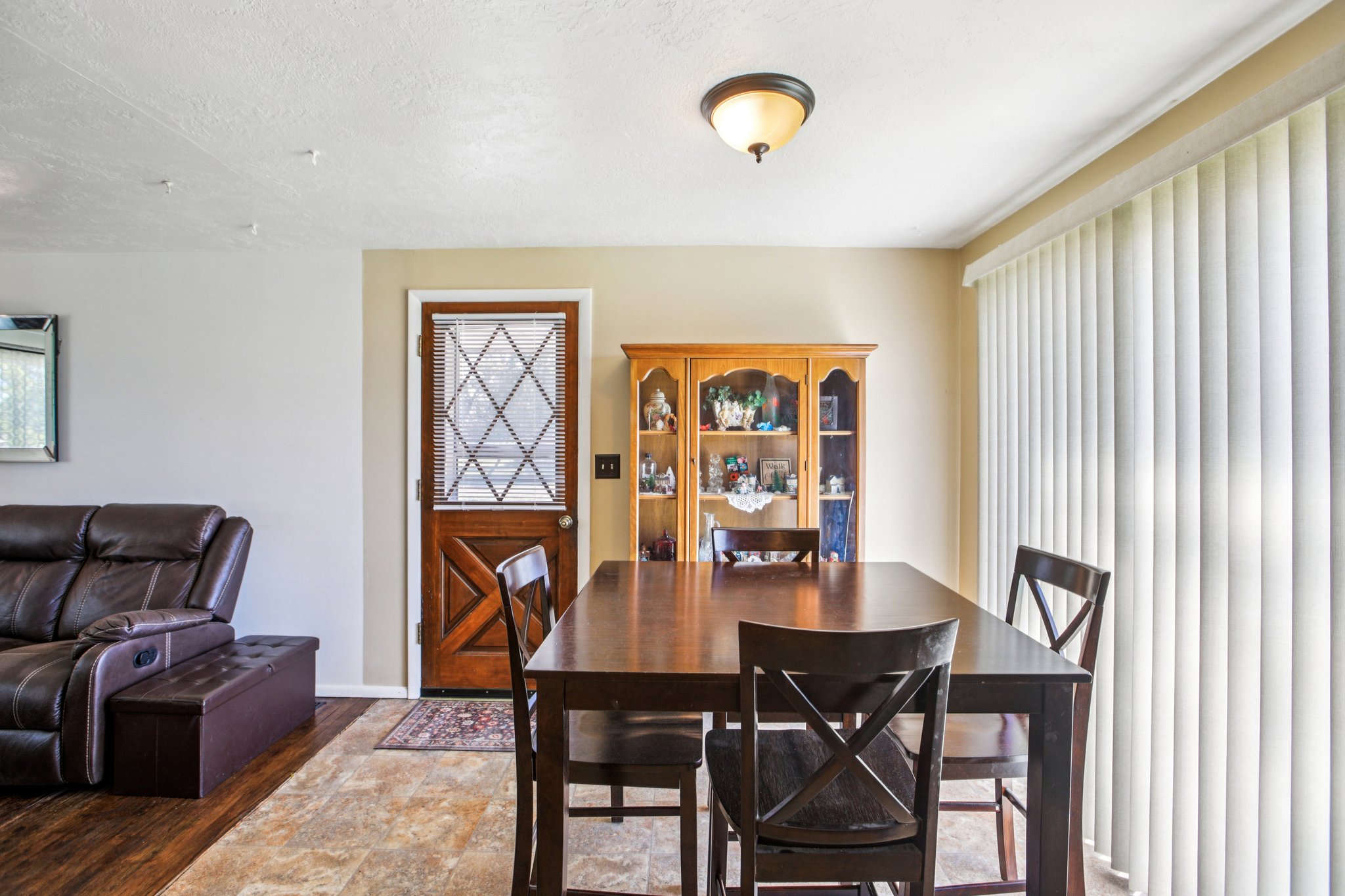 Dining area with plenty of natural light