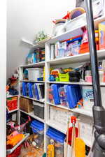 View of storage room