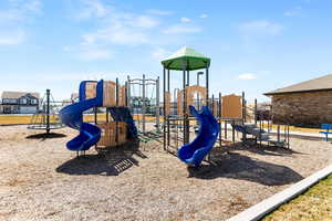 View of community playground