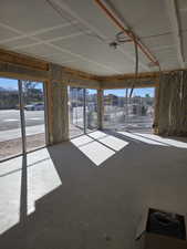 View of unfurnished retail / office space.