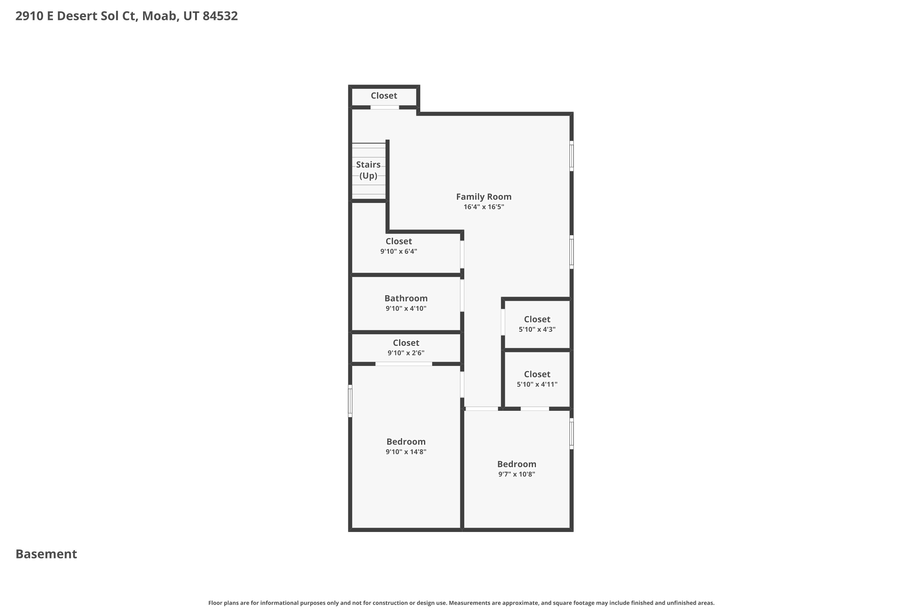 View of room layout