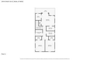 View of floor plan / room layout