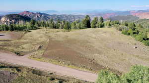 View of rural area featuring a mountain backdrop