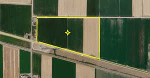 Map / location with property parcel outlined