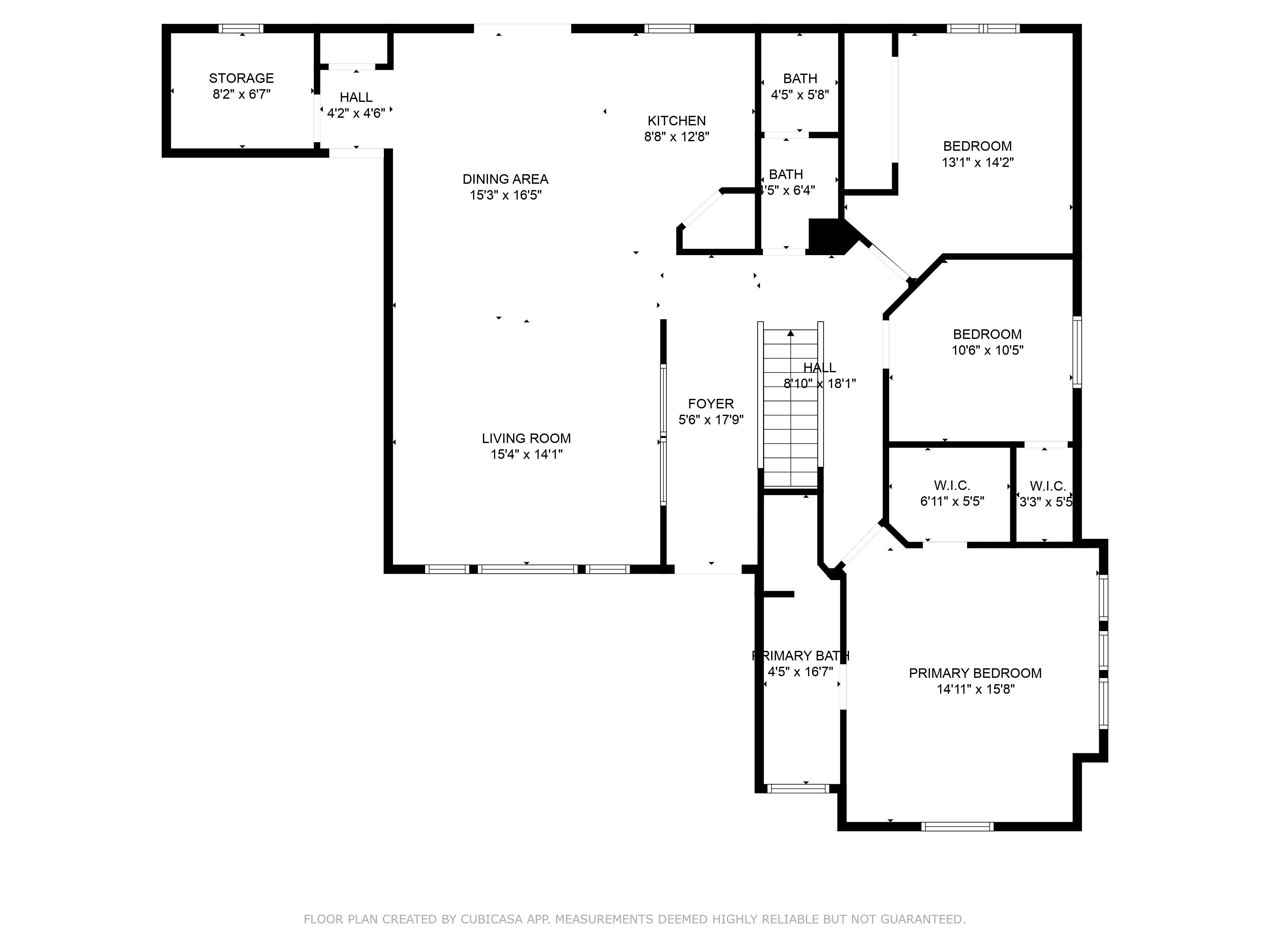 View of floor plan / room layout