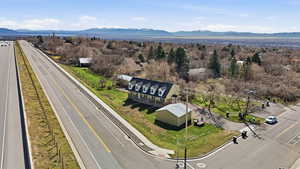 Bird's eye view of mountains