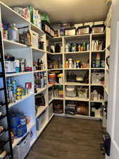 View of storage area