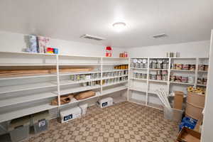 View of storage area
