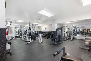 View of gym