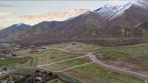 View of mountain backdrop