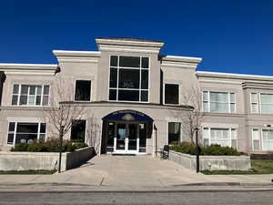 View of building exterior, Main Entrance