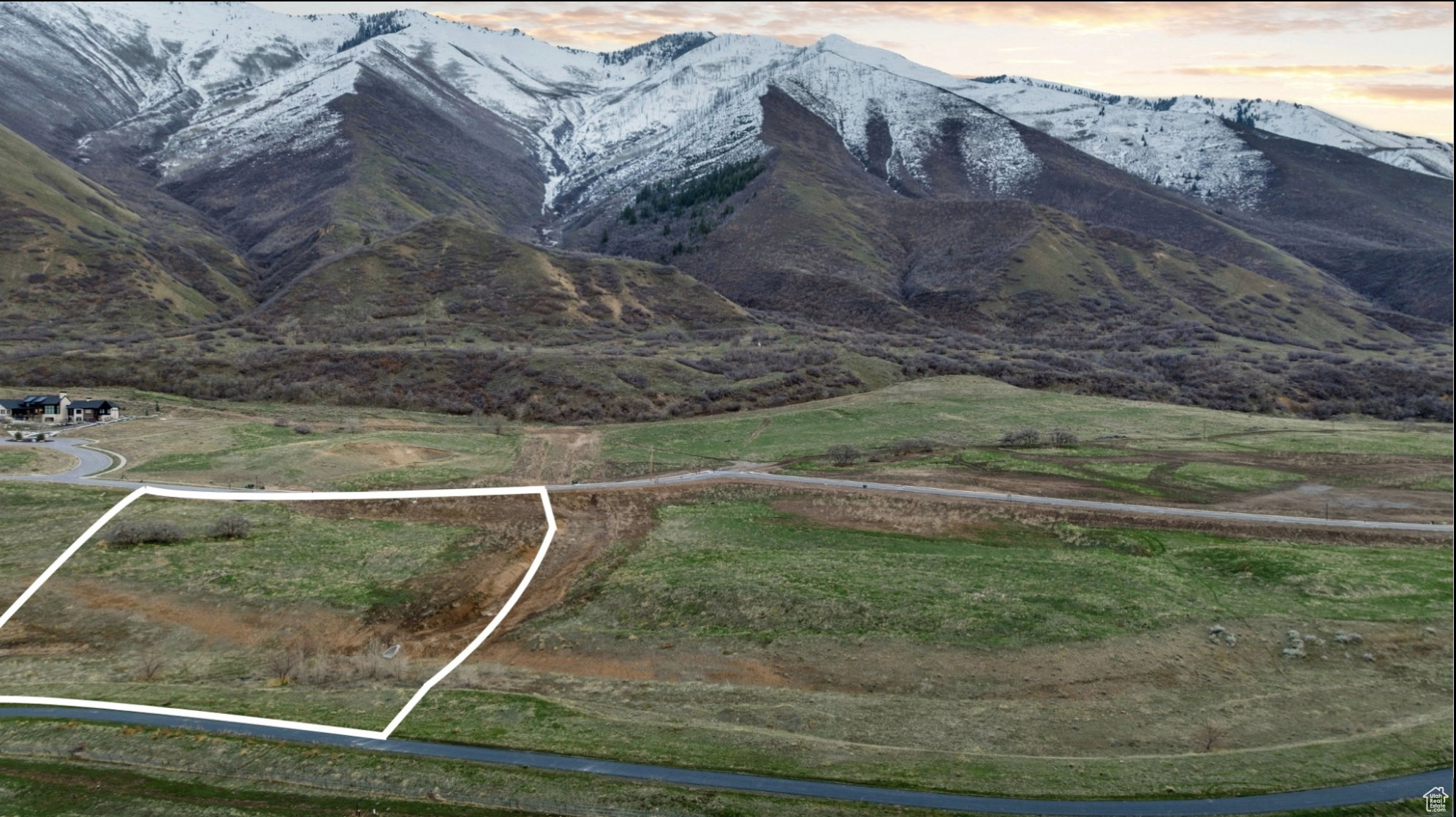View of mountain backdrop