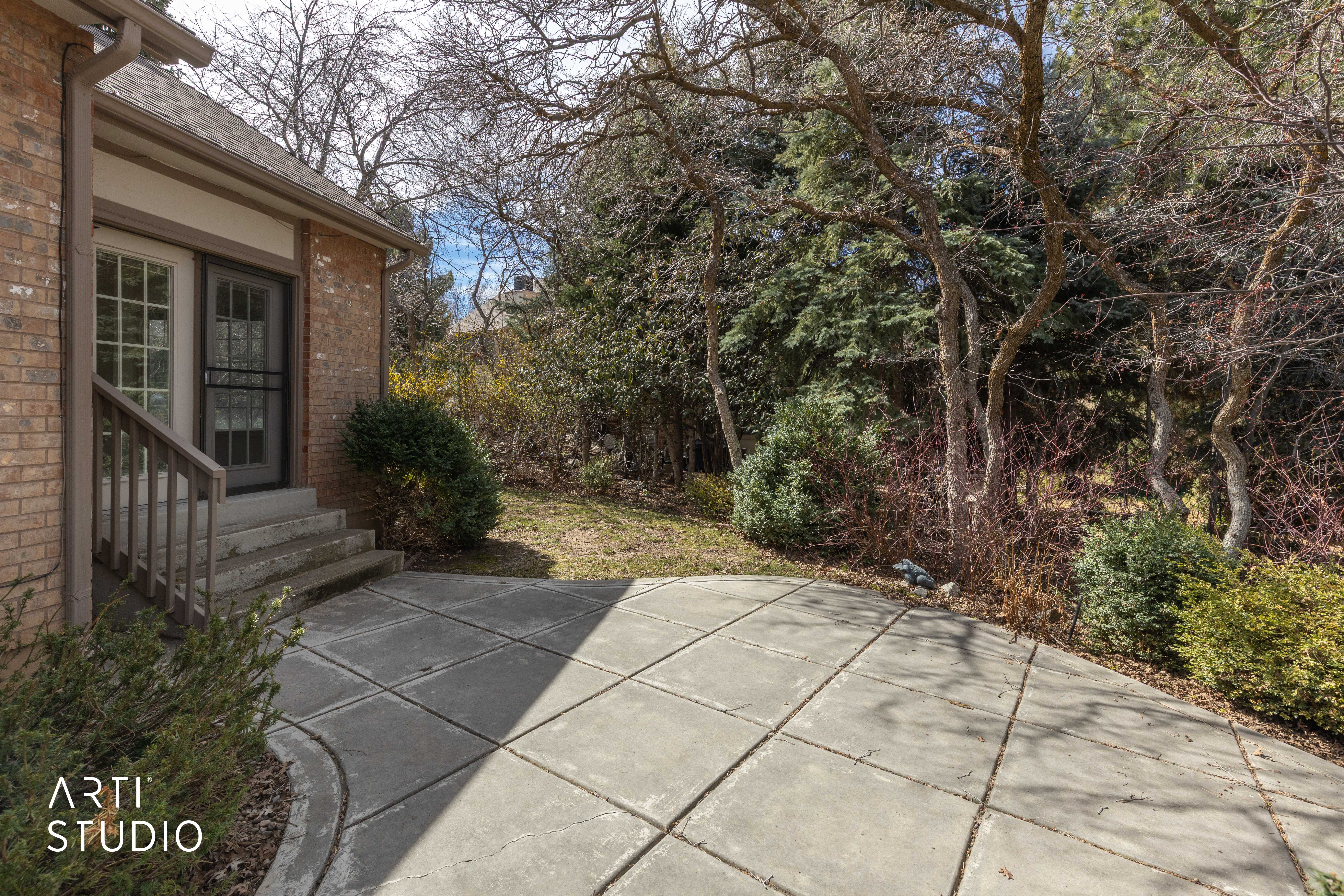 View of patio / terrace featuring entry steps