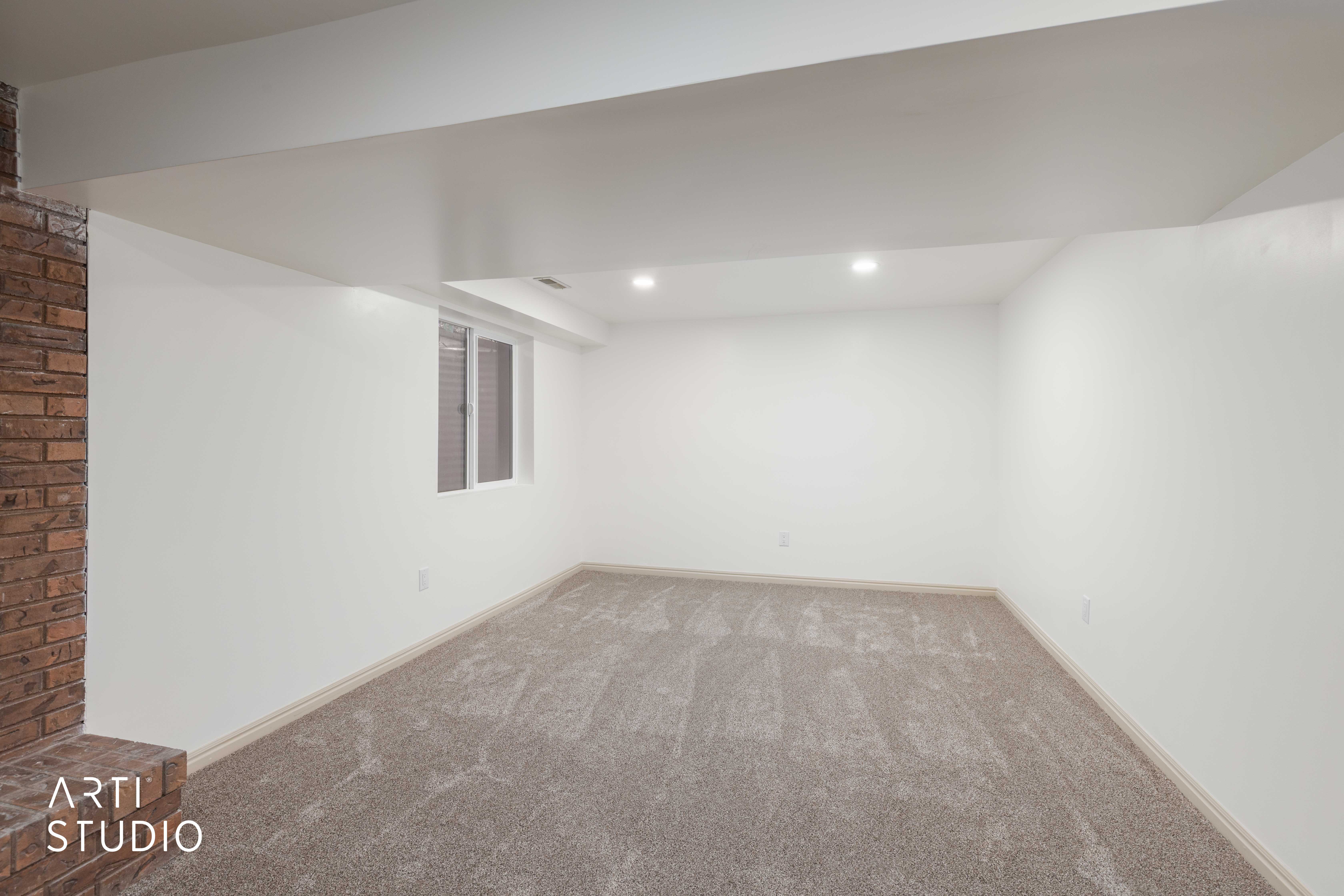 Possible future bedroom or office in the basement