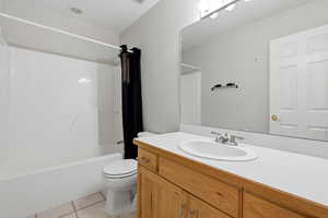 Hallway bathroom main level