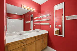 Basement Bathroom.