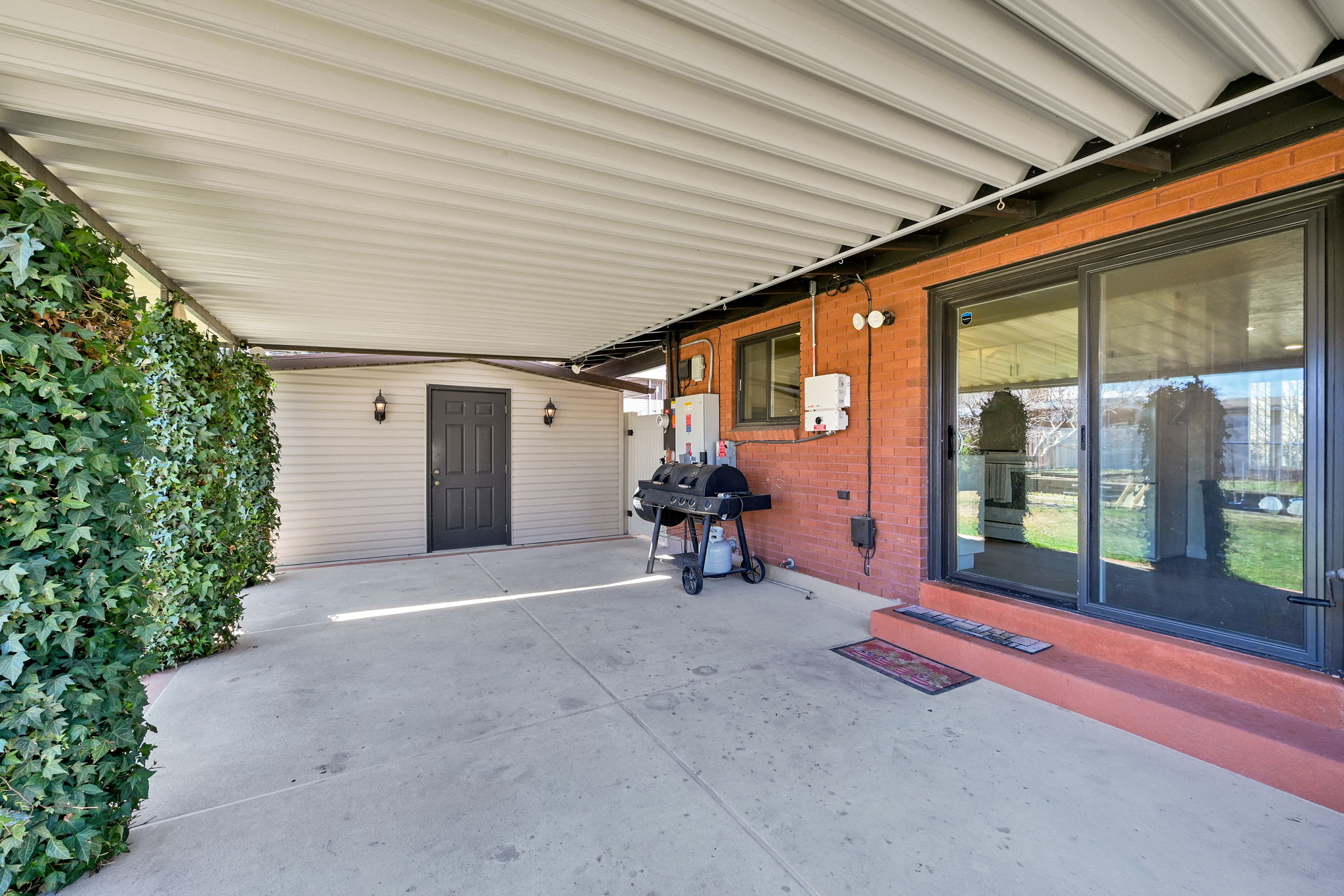 View of patio / terrace with grilling area