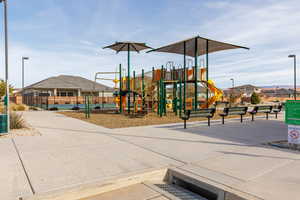 View of community playground