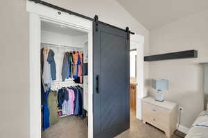View of closet