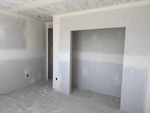 Unfurnished bedroom featuring a closet